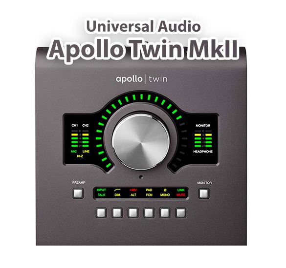 کارت صدای Universal Audio Apollo Twin MkII