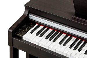 پیانو دیجیتال Kurzweil M210 نمای کناری