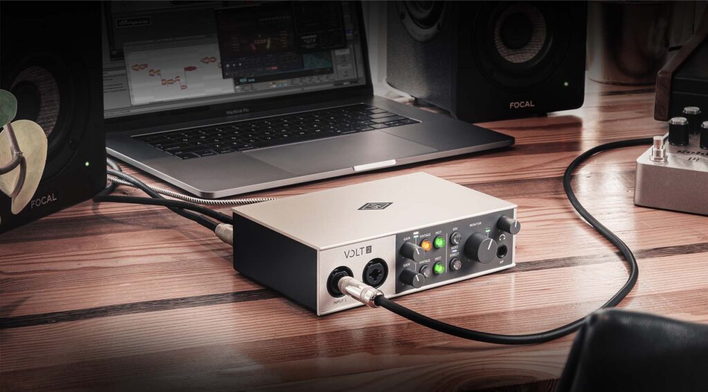 کارت صدا universal audio volt 2