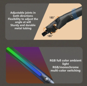 جزئیات پایه میکروفن rgb sr
